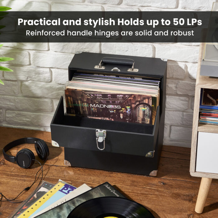 LP Storage Case With Double Hinged Flaps - Image 7