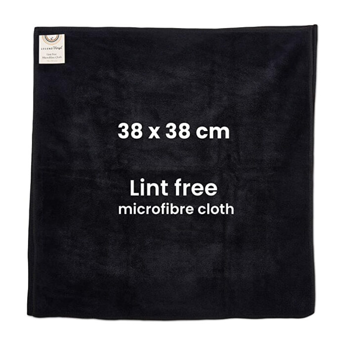 Professional Grade Vinyl Record Cleaning Solution and Microfibre Cloth Set - Image 4